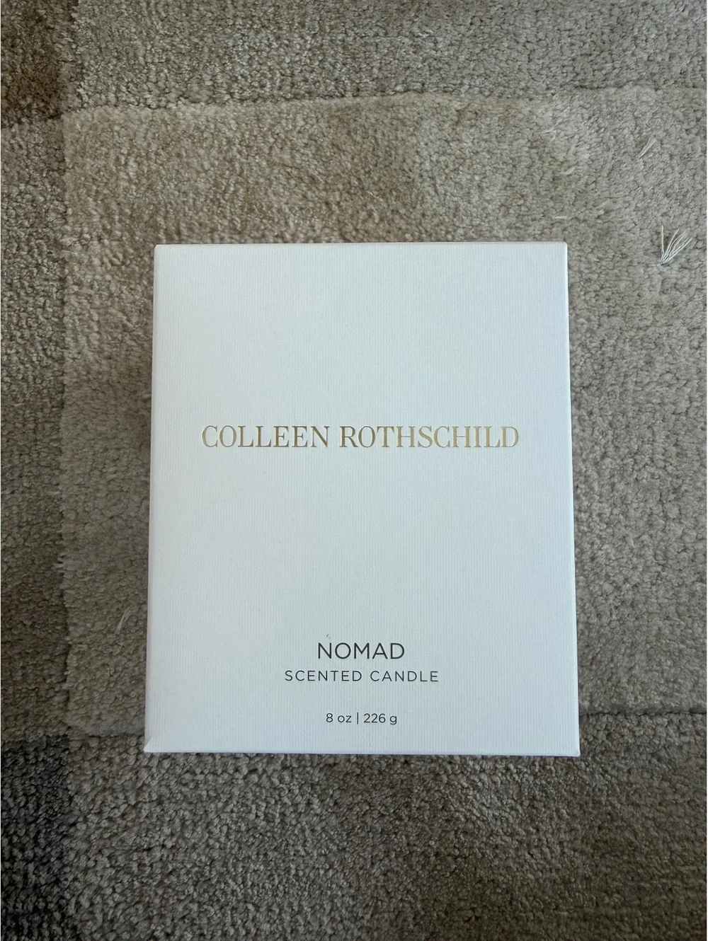 Colleen Rothschild Nomad Candle Allspice, cloves & lavender retail $50